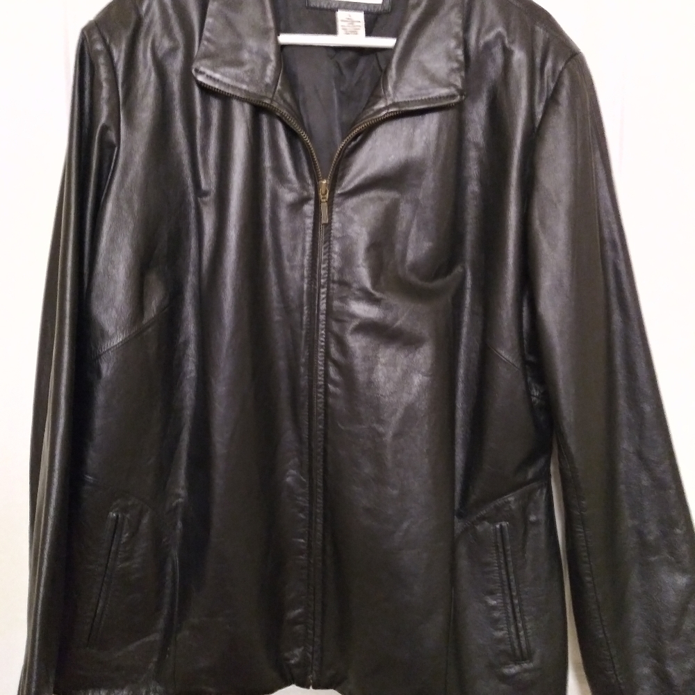 Leather Jacket Preston & York